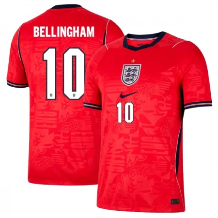 Englanti Bellingham 10 Vieras Mm-Kisat 2026 - Jalkapallo Pelipaidat (S/S)