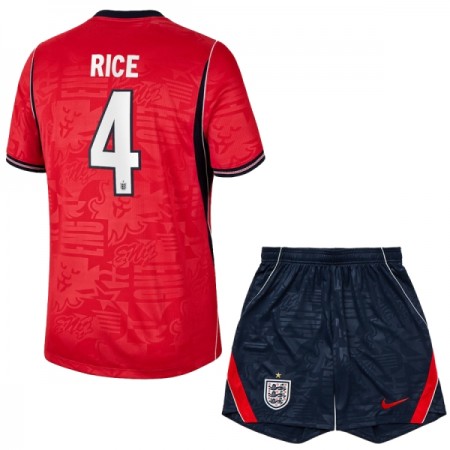 Englanti Rice 4 Lasten Vieras Mm-Kisat 2026 - Jalkapallo Pelipaidat (S/S)