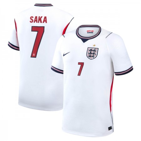 Englanti Saka 7 Koti Mm-Kisat 2026 - Jalkapallo Pelipaidat (S/S) Englanti Saka 7 Koti Mm-Kisat 2026 - Jalkapallo Pelipaidat (S/S)