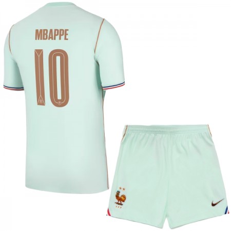 Ranska Mbappé 10 Lasten Vieras Mm-Kisat 2026 - Jalkapallo Pelipaidat (S/S) Ranska Mbappé 10 Lasten Vieras Mm-Kisat 2026 - Jalkapallo Pelipaidat (S/S)