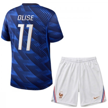 Ranska Olise 11 Lasten Koti Mm-Kisat 2026 - Jalkapallo Pelipaidat (S/S)