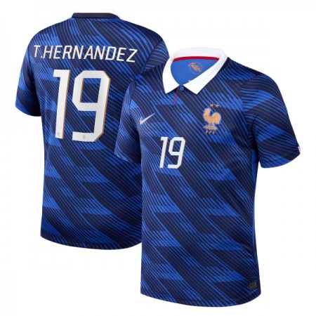 Ranska Theo Hernandez 19 Koti Mm-Kisat 2026 - Jalkapallo Pelipaidat (S/S)
