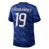 Ranska Theo Hernandez 19 Koti Mm-Kisat 2026 - Jalkapallo Pelipaidat (S/S)
