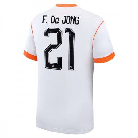 Alankomaat Frenkie de Jong 21 Vieras Mm-Kisat 2026 - Jalkapallo Pelipaidat (S/S) Alankomaat Frenkie de Jong 21 Vieras Mm-Kisat 2026 - Jalkapallo Pelipaidat (S/S)
