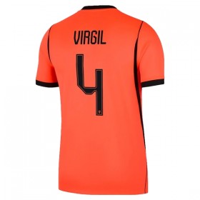 Alankomaat Virgil 4 Koti Mm-Kisat 2026 - Jalkapallo Pelipaidat (S/S)