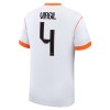 Alankomaat Virgil 4 Vieras Mm-Kisat 2026 - Jalkapallo Pelipaidat (S/S)