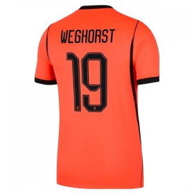 Alankomaat Weghorst 19 Koti Mm-Kisat 2026 - Jalkapallo Pelipaidat (S/S)