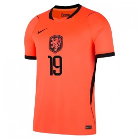 Alankomaat Weghorst 19 Koti Mm-Kisat 2026 - Jalkapallo Pelipaidat (S/S)