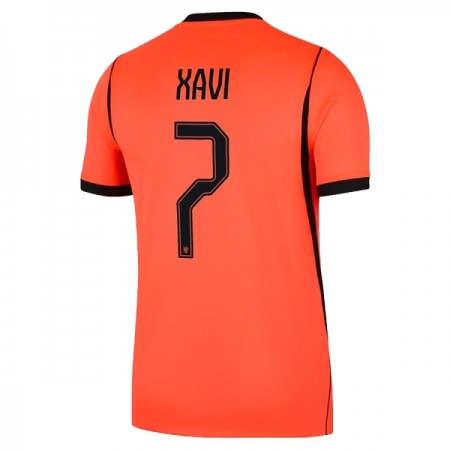 Alankomaat Xavi 7 Koti Mm-Kisat 2026 - Jalkapallo Pelipaidat (S/S)