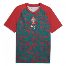 Portugali Pre-Match Mm-Kisat 2026 Punainen - Jalkapallo Pelipaidat (S/S)