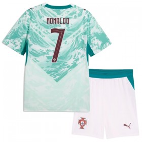 Portugali Ronaldo 7 Lasten Vieras Mm-Kisat 2026 - Jalkapallo Pelipaidat (S/S)