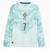 Portugali Ronaldo 7 Vieras Mm-Kisat 2026 - Jalkapallo Pelipaidat (L/S)