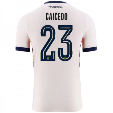 Ecuador Caicedo 23 Kolmas Mm-Kisat 2026 - Jalkapallo Pelipaidat (S/S) Ecuador Caicedo 23 Kolmas Mm-Kisat 2026 - Jalkapallo Pelipaidat (S/S)