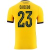 Ecuador Caicedo 23 Koti Mm-Kisat 2026 - Jalkapallo Pelipaidat (S/S)