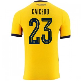 Ecuador Caicedo 23 Koti Mm-Kisat 2026 - Jalkapallo Pelipaidat (S/S)