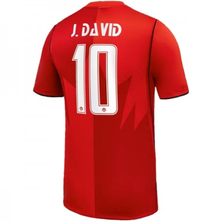 Kanada J. David 10 Koti Mm-Kisat 2026 - Jalkapallo Pelipaidat (S/S)