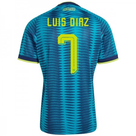 Kolumbia Luis Diaz 7 Vieras Mm-Kisat 2026 - Jalkapallo Pelipaidat (S/S) Kolumbia Luis Diaz 7 Vieras Mm-Kisat 2026 - Jalkapallo Pelipaidat (S/S)