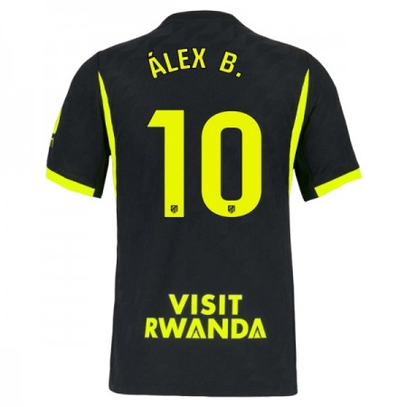 Atlético Madrid Alex B. 10 Vieras 2026-27 - Jalkapallo Pelipaidat (S/S)