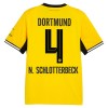 Borussia Dortmund N. Schlotterbeck 4 Koti 2026-27 - Jalkapallo Pelipaidat (S/S)