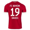FC Bayern München Davies 19 Koti 2026-27 - Jalkapallo Pelipaidat (S/S)