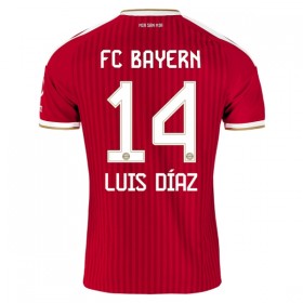 FC Bayern München Luis Diaz 14 Koti 2026-27 - Jalkapallo Pelipaidat (S/S)