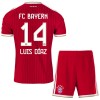 FC Bayern München Luis Diaz 14 Lasten Koti 2026-27 - Jalkapallo Pelipaidat (S/S) FC Bayern München Luis Diaz 14 Lasten Koti 2026-27 - Jalkapallo Pelipaidat (S/S)