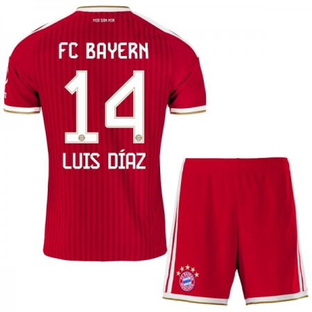 FC Bayern München Luis Diaz 14 Lasten Koti 2026-27 - Jalkapallo Pelipaidat (S/S) FC Bayern München Luis Diaz 14 Lasten Koti 2026-27 - Jalkapallo Pelipaidat (S/S)