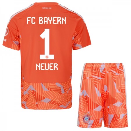 FC Bayern München Neuer 1 Maalivahti Lasten Vieras 2026-27 - Jalkapallo Pelipaidat (S/S)
