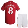 Manchester United B. Fernandes 8 Lasten Koti 2026-27 - Jalkapallo Pelipaidat (S/S)