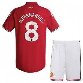 Manchester United B. Fernandes 8 Lasten Koti 2026-27 - Jalkapallo Pelipaidat (S/S)