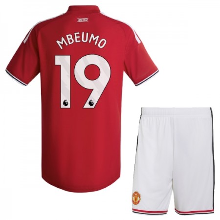 Manchester United Mbeumo 19 Lasten Koti 2026-27 - Jalkapallo Pelipaidat (S/S)