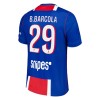 Paris Saint-Germain Bradley Barcola 29 Lasten Koti 2026-27 - Jalkapallo Pelipaidat (S/S)