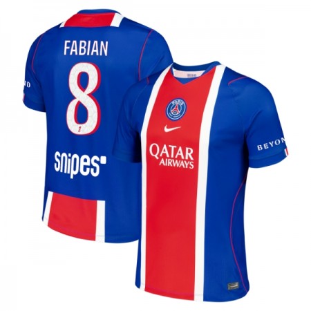 Paris Saint-Germain Fabian 8 Koti 2026-27 - Jalkapallo Pelipaidat (S/S)