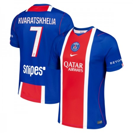 Paris Saint-Germain Kvaratskhelia 7 Koti 2026-27 - Jalkapallo Pelipaidat (S/S)