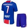 Paris Saint-Germain Kvaratskhelia 7 Lasten Koti 2026-27 - Jalkapallo Pelipaidat (S/S) Paris Saint-Germain Kvaratskhelia 7 Lasten Koti 2026-27 - Jalkapallo Pelipaidat (S/S)