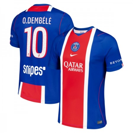 Paris Saint-Germain O. Dembele 10 Koti 2026-27 - Jalkapallo Pelipaidat (S/S) Paris Saint-Germain O. Dembele 10 Koti 2026-27 - Jalkapallo Pelipaidat (S/S)