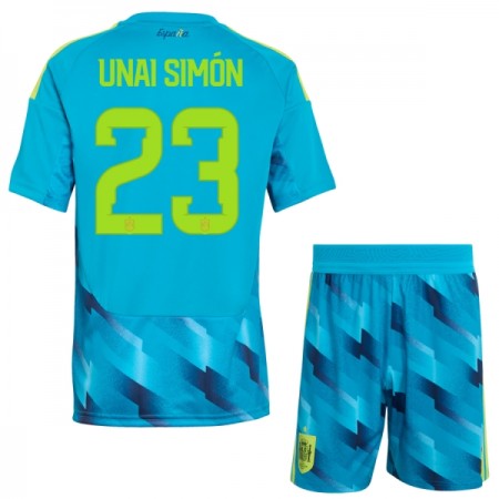Espanja Unai Simon 23 Maalivahti Lasten Mm-Kisat 2026 - Jalkapallo Pelipaidat (S/S) Espanja Unai Simon 23 Maalivahti Lasten Mm-Kisat 2026 - Jalkapallo Pelipaidat (S/S)