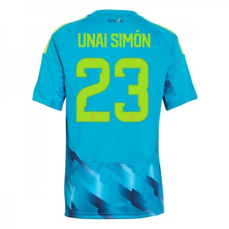 Espanja Unai Simon 23 Maalivahti Mm-Kisat 2026 - Jalkapallo Pelipaidat (S/S) Espanja Unai Simon 23 Maalivahti Mm-Kisat 2026 - Jalkapallo Pelipaidat (S/S)