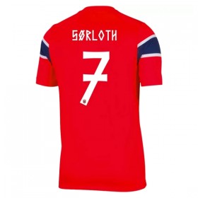 Norja Sorloth 7 Koti Mm-Kisat 2026 - Jalkapallo Pelipaidat (S/S)
