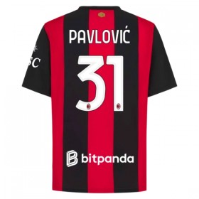 AC Milan Pavlovic 31 Koti 2026-27 - Jalkapallo Pelipaidat (S/S)