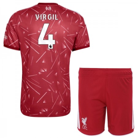 Liverpool Virgil 4 Lasten Koti 2026-27 - Jalkapallo Pelipaidat (S/S) Liverpool Virgil 4 Lasten Koti 2026-27 - Jalkapallo Pelipaidat (S/S)
