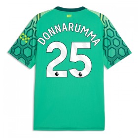 Manchester City Donnarumma 25 Maalivahti Koti Vihreä 2026-27 - Jalkapallo Pelipaidat (S/S)