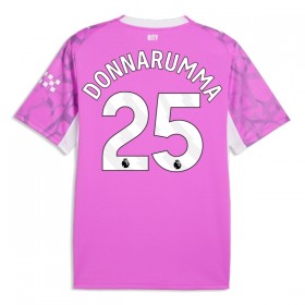 Manchester City Donnarumma 25 Maalivahti Vieras Pinkki 2026-27 - Jalkapallo Pelipaidat (S/S)