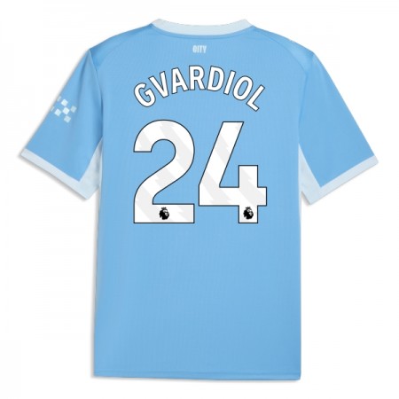 Manchester City Gvardiol 24 Koti 2026-27 - Jalkapallo Pelipaidat (S/S) Manchester City Gvardiol 24 Koti 2026-27 - Jalkapallo Pelipaidat (S/S)