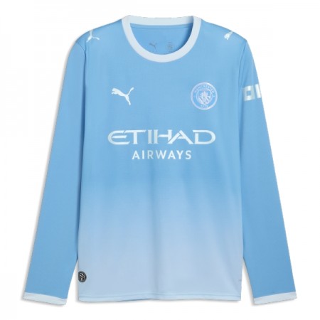 Manchester City Koti 2026-27 - Jalkapallo Pelipaidat (L/S)