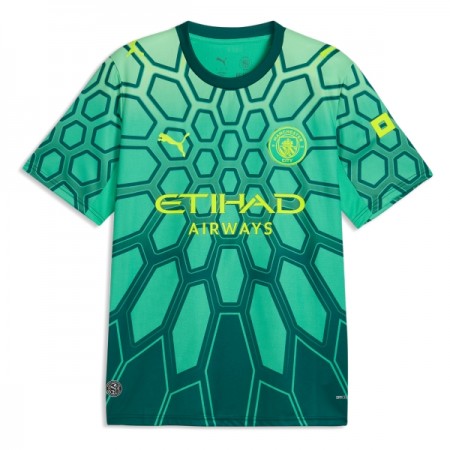 Manchester City Maalivahti Koti Vihreä 2026-27 - Jalkapallo Pelipaidat (S/S) Manchester City Maalivahti Koti Vihreä 2026-27 - Jalkapallo Pelipaidat (S/S)