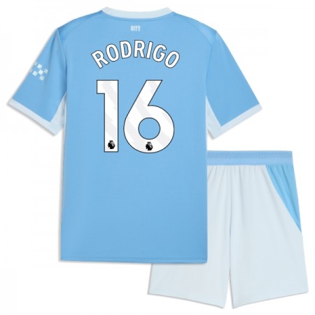 Manchester City Rodrigo 16 Lasten Koti 2026-27 - Jalkapallo Pelipaidat (S/S) Manchester City Rodrigo 16 Lasten Koti 2026-27 - Jalkapallo Pelipaidat (S/S)