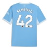Manchester City Semenyo 42 Koti 2026-27 - Jalkapallo Pelipaidat (S/S) Manchester City Semenyo 42 Koti 2026-27 - Jalkapallo Pelipaidat (S/S)