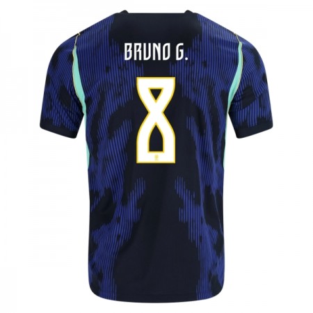 Brasilia Bruno Guimaraes 8 Vieras Mm-Kisat 2026 - Jalkapallo Pelipaidat (S/S) Brasilia Bruno Guimaraes 8 Vieras Mm-Kisat 2026 - Jalkapallo Pelipaidat (S/S)