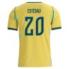 Brasilia Estevao 20 Koti Mm-Kisat 2026 - Jalkapallo Pelipaidat (S/S)